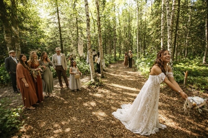 Alaska Botanical Garden Wedding Vision