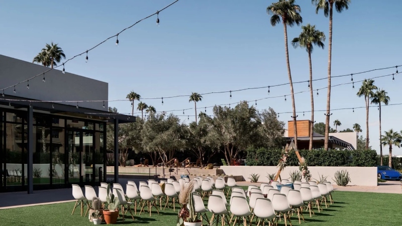 Andaz Scottsdale Resort & Bungalows Reception Atmosphere