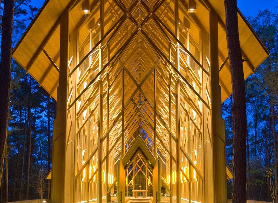 Anthony Chapel at Garvan Woodland Gardens Design Details