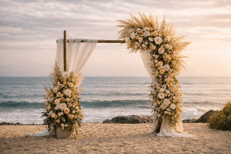 Coastal vows wedding venue inspiration