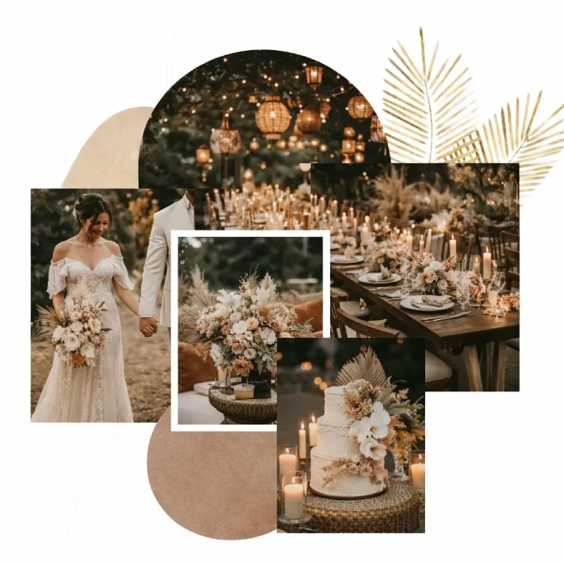 Bohemian Bride mood detail