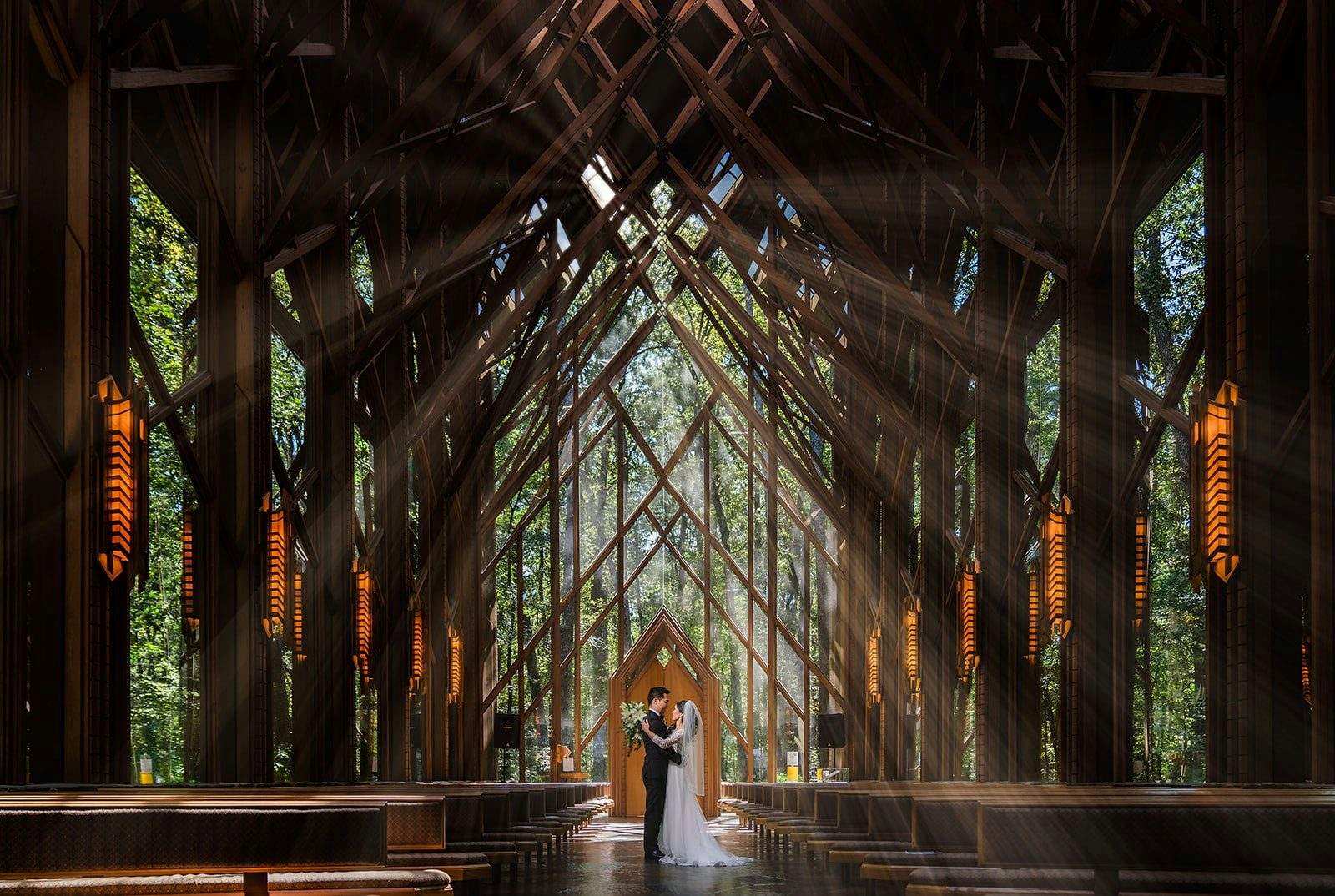 Anthony Chapel at Garvan Woodland Gardens wedding venue