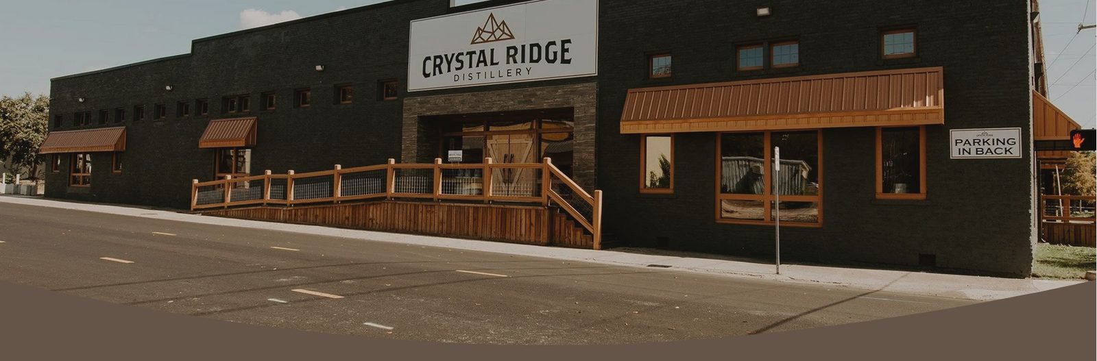 Crystal Ridge Distillery wedding venue