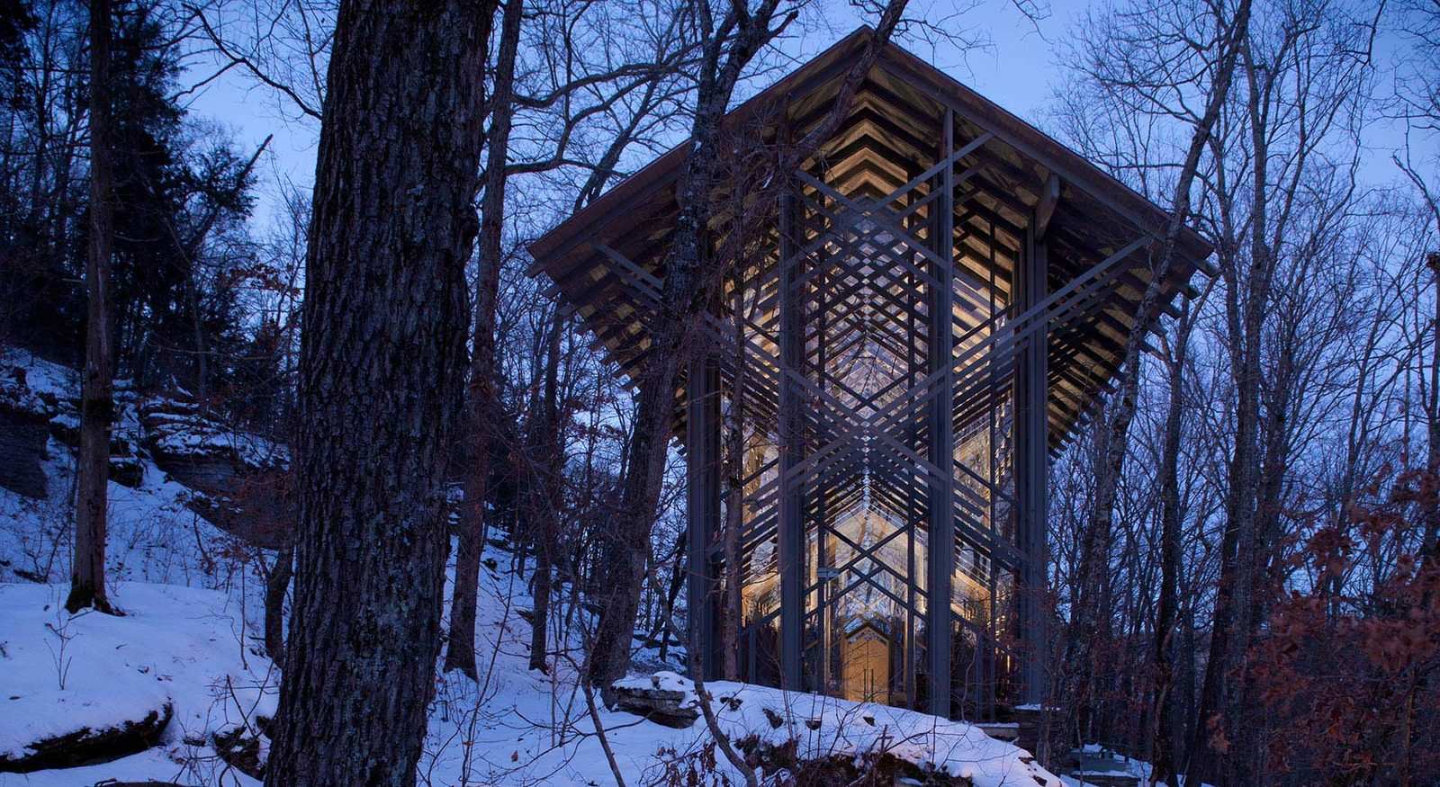 Thorncrown Chapel wedding venue