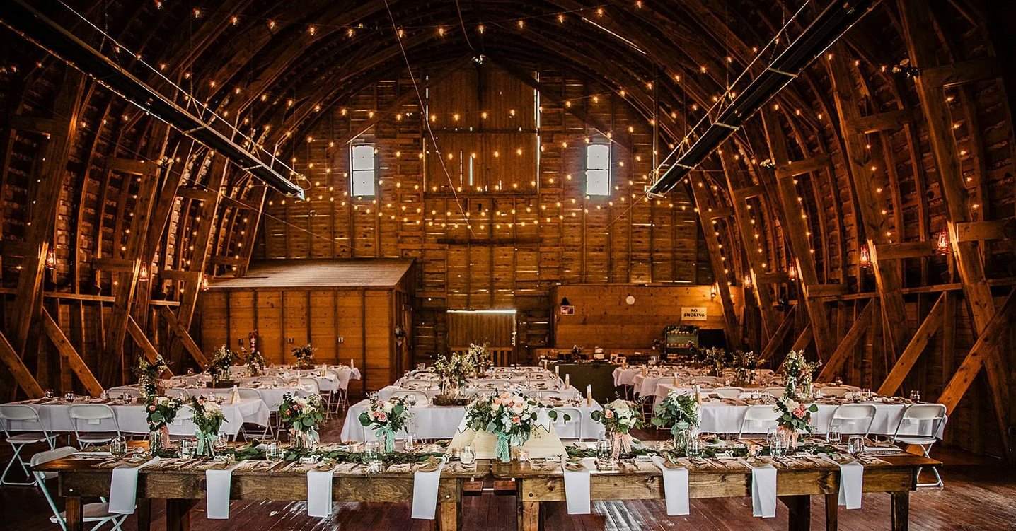 The Big Yellow Barn wedding venue